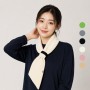 겨울 니트 미니 고리형 롱 머플러 목도리 남녀공용 단체기념품 판촉 사은품