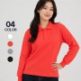 남녀공용 특양면 PK 소프트 카라 긴팔 티셔츠 단체행사 유니폼
