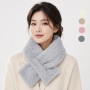 남녀공용 미니 고리형 롱 퍼 목도리 겨울 방한 보온 단체기념품 판촉 사은품