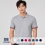 남녀공용 30수 TC 삼색 카우스 배색 폴로 카라 반팔 티셔츠 단체행사 유니폼 S~3XL