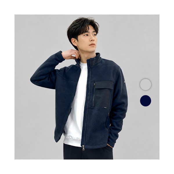 남녀공용 고급 스타일 폴라폴리스 후리스 자켓 겨울 단체 유니폼 M~4XL