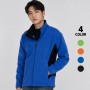 남녀공용 믹스배색 후리스 자켓 폴라폴리스 겨울 단체 유니폼 M~3XL