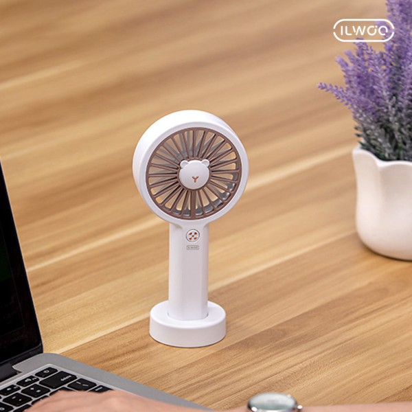 일우 LED 미니 휴대용 선풍기 무소음 IW-Q77