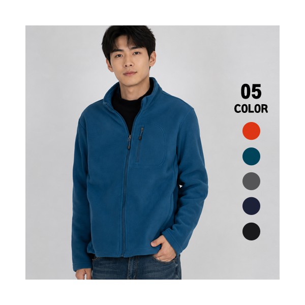 남녀공용 포인트 포켓 고급 후리스 자켓 보온 겨울 단체 유니폼 M~4XL