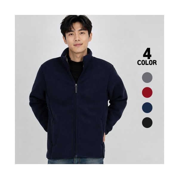 남녀공용 털안감 폴라폴리스 겨울자켓 방한 보온 단체 유니폼 M~5XL