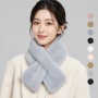여성 엣지웜 울트라 퍼 쁘띠 머플러 겨울 미니 방한 보온 목도리